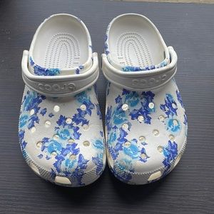 Floral Crocs